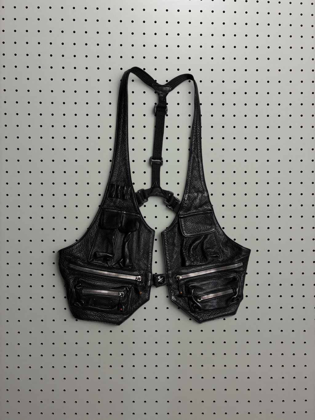 Tactical leather vest