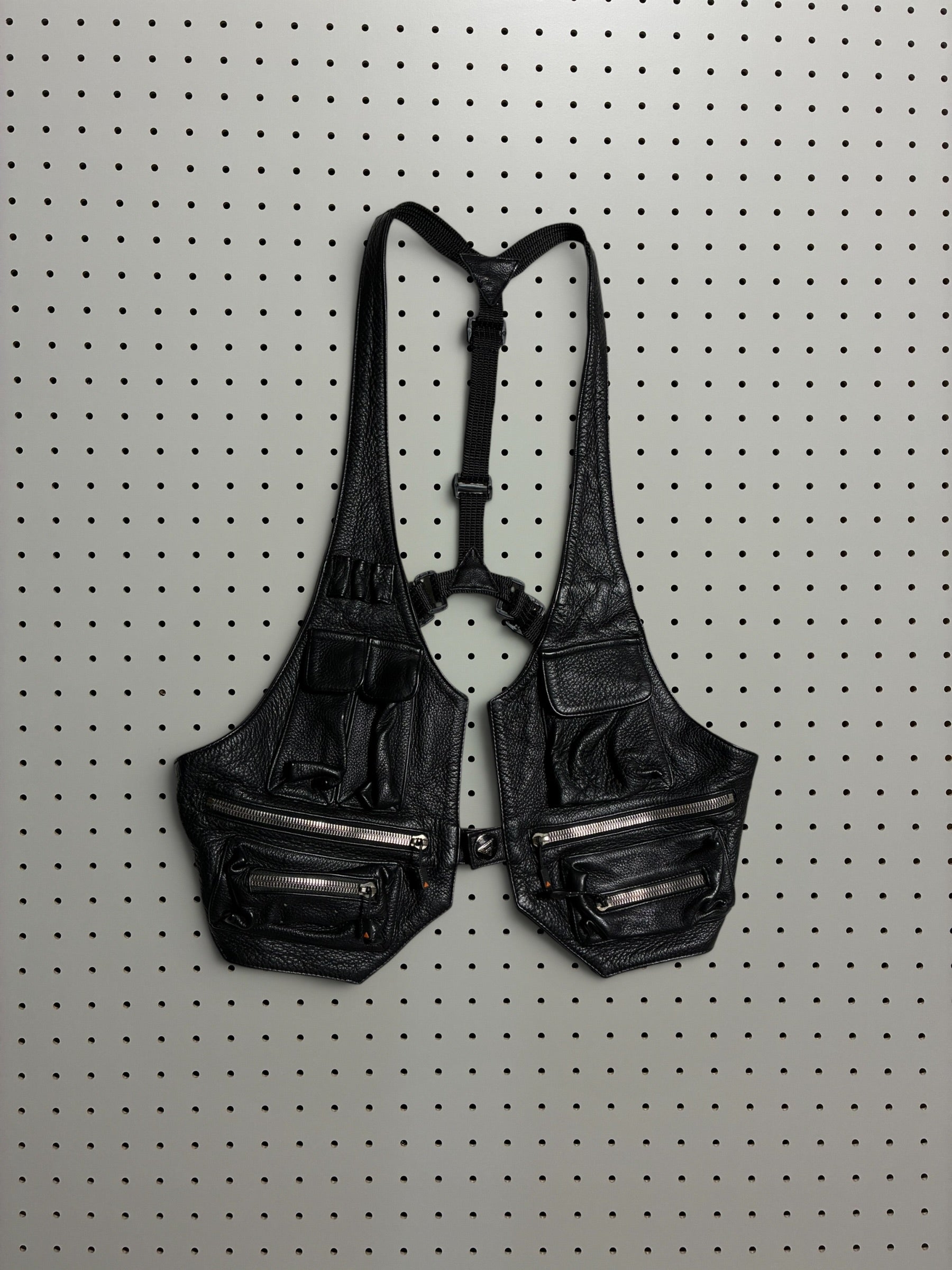 Tactical leather vest