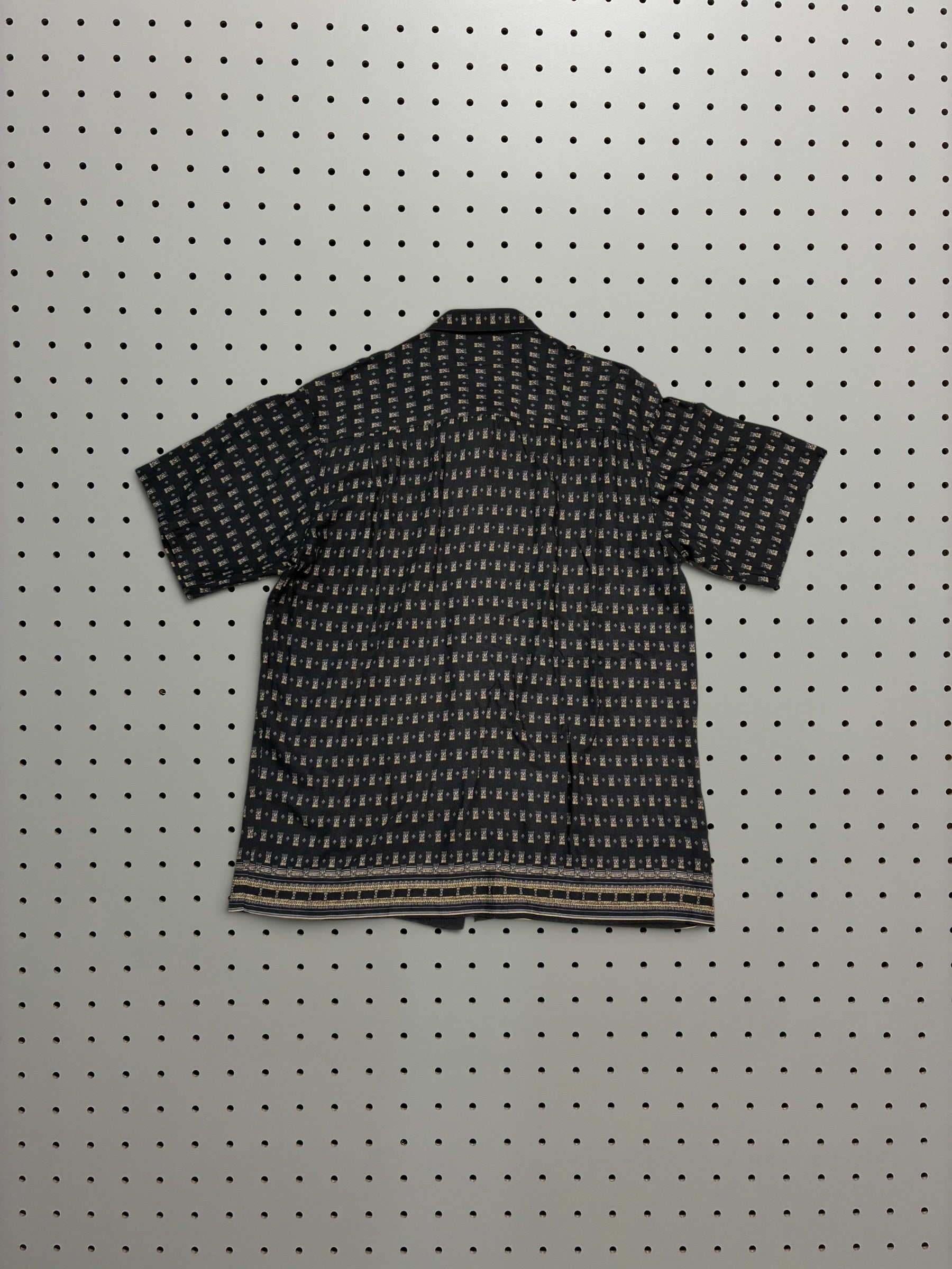 Geometric Opencollar Shirt