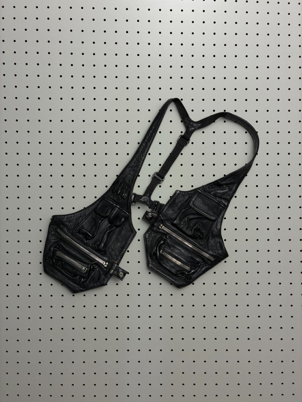 Tactical leather vest