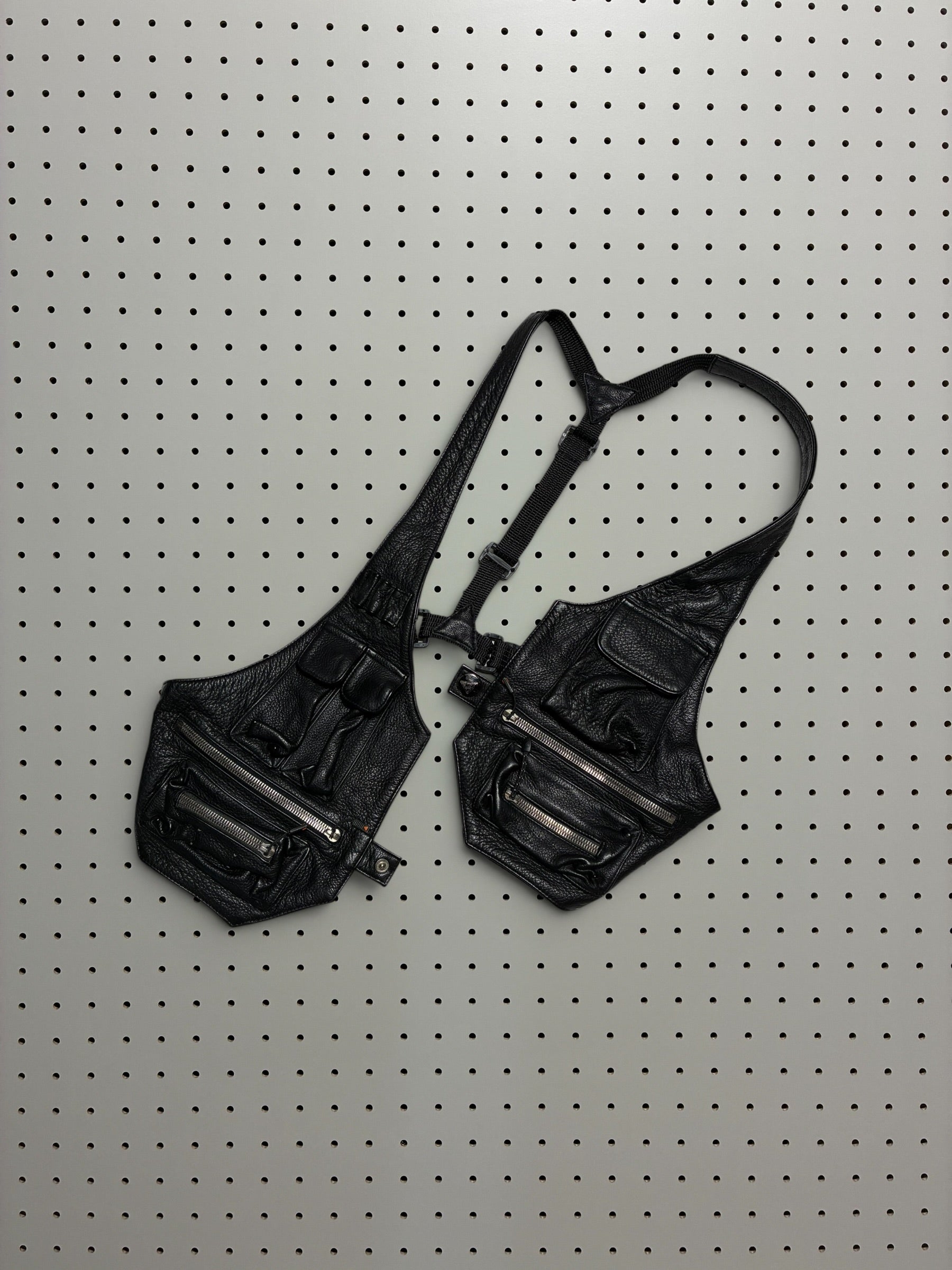 Tactical leather vest