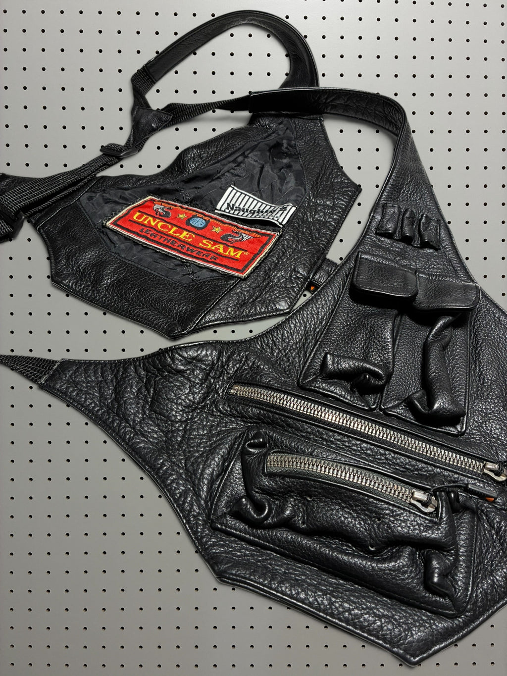 Tactical leather vest