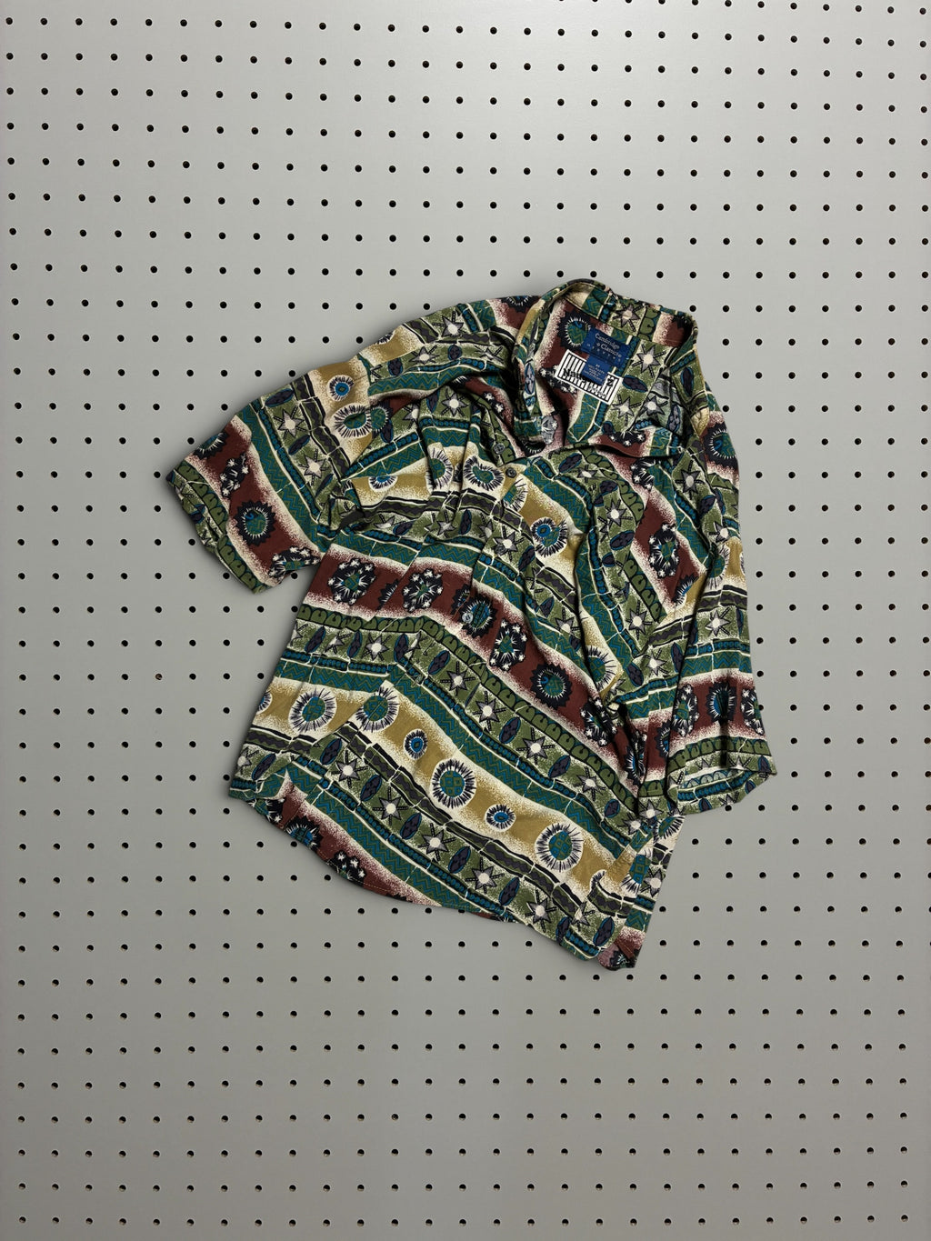 Ethnic pattern shirt